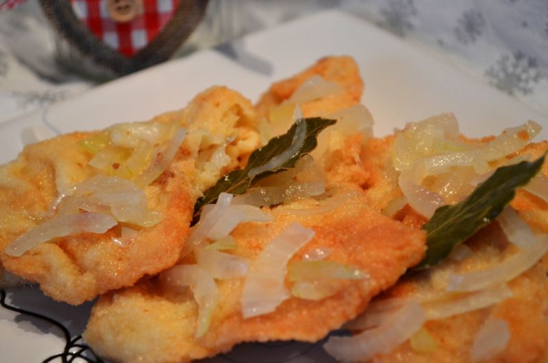 Ryba opiekana w octowej zalewie