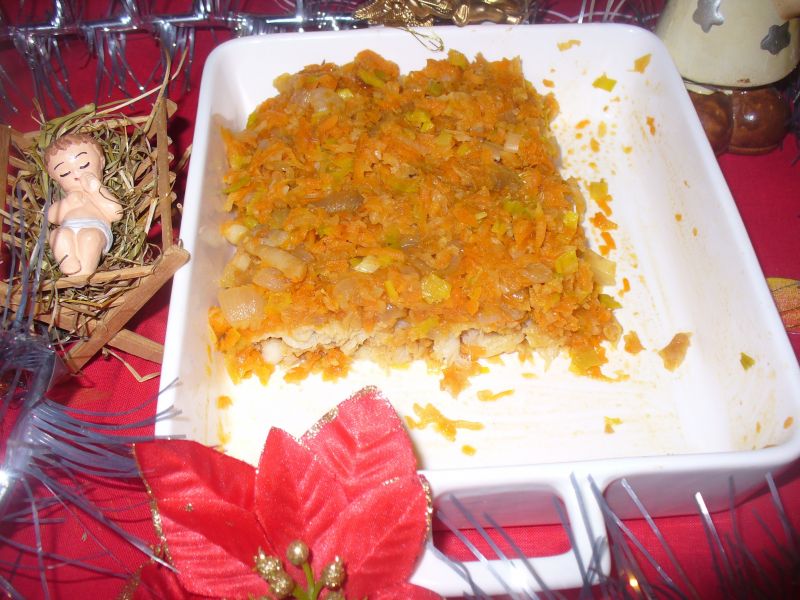 Ryba po grecku z jarzynami