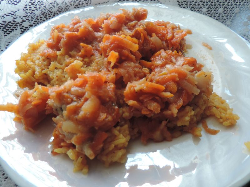 Ryba po grecku z warzywami