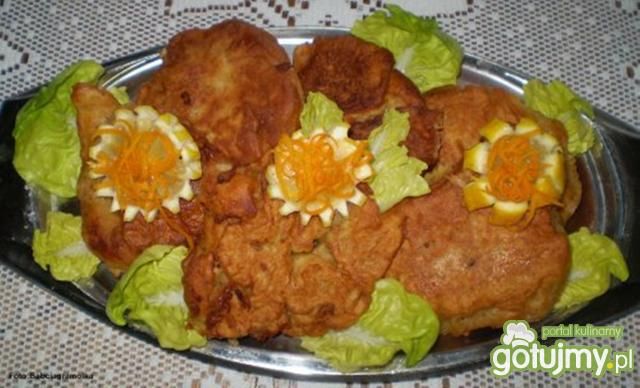 Ryba Tilapia w cieście cebulowo-piwnym : Ryba Tilapia w cieście cebulowo-piwnym :