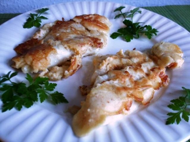 Ryba w ciescie z mascarpone Ryba w ciescie z mascarpone