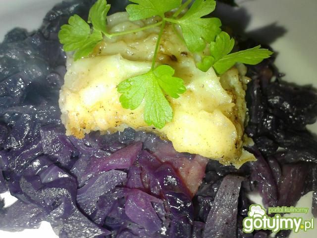 Ryba w czerwonej kapusty