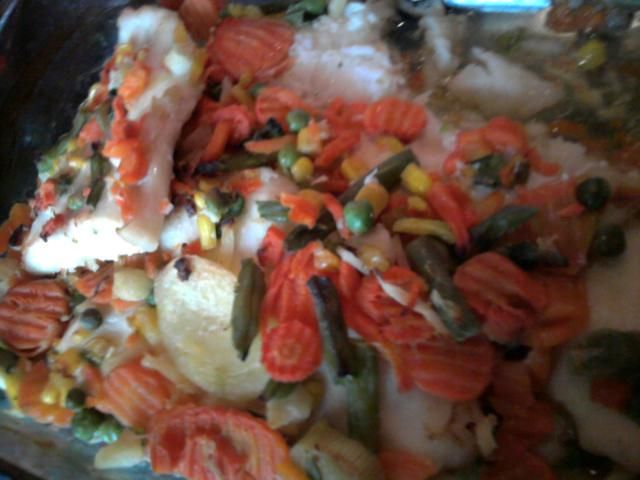 Ryba w warzywach Ryba w warzywach