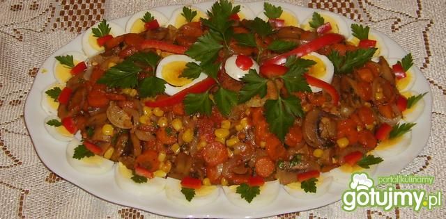 Ryba w warzywach. Ryba w warzywach.