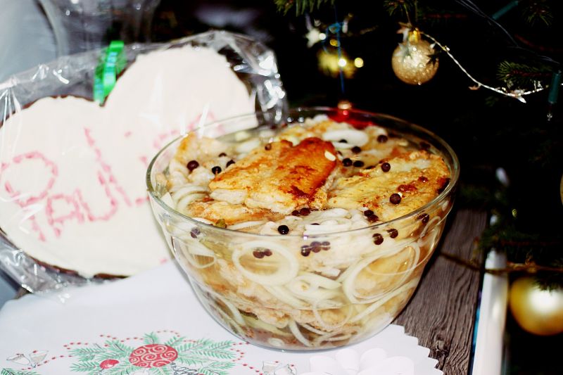 Ryba Wigiljna w occie na słodko kwasno