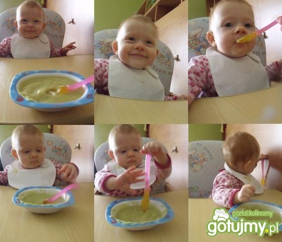 Ryba z brokułami dla najmłodszych Ryba z brokułami dla najmłodszych