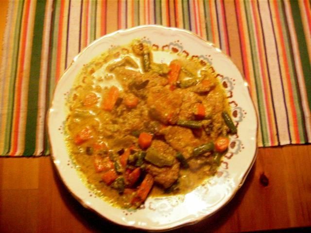 Ryba z curry  Ryba z curry