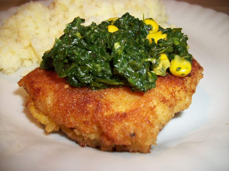 Ryba ze szpinakiem Ryba ze szpinakiem