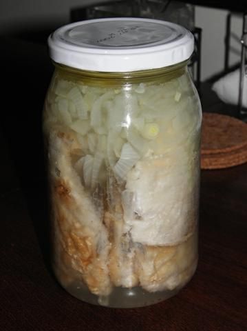 Rybki w occie. Rybki w occie.