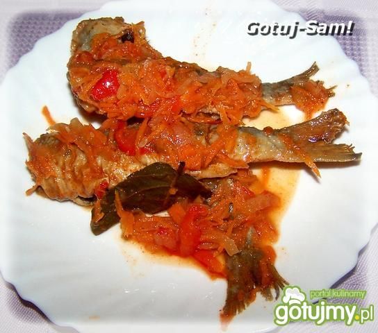 Rybki w słodko kwaśnej zalewie