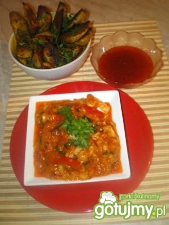 Rybne czerwone curry