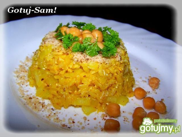 Ryż brązowy z cieciorką Ryż brązowy z cieciorką