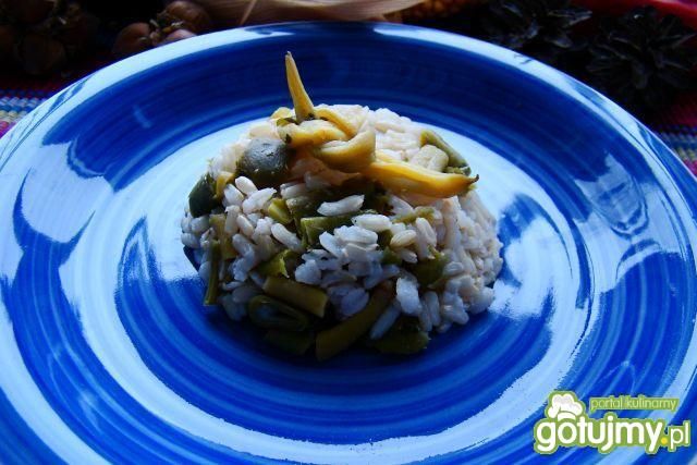 Ryż brązowy z fasolką szparagową 