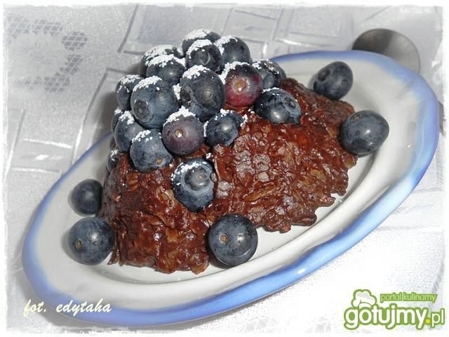 Ryż kakaowy z borówkami