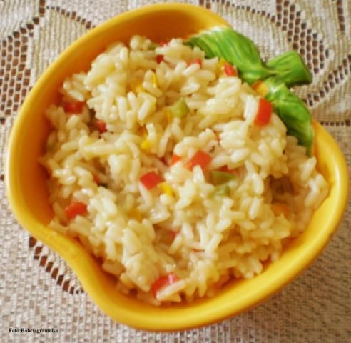 Ryż paprykowy :