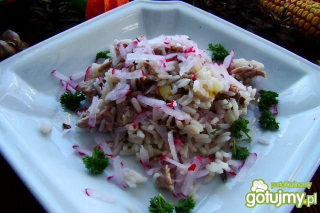 Ryż paraboiled dziki z tuńczykiem  Ryż paraboiled dziki z tuńczykiem