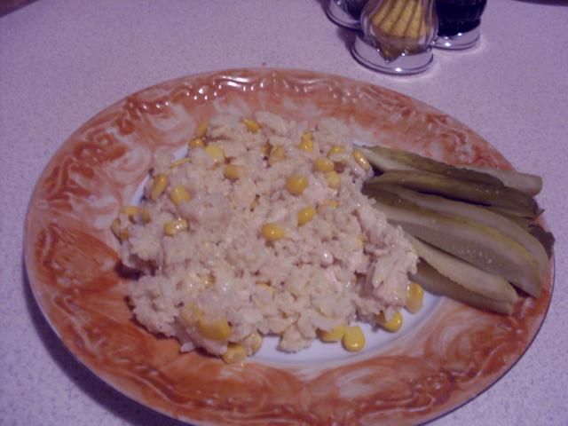 Ryż smażony z kurczakiem