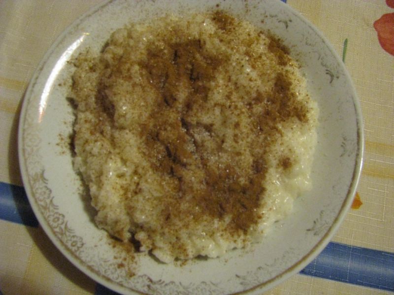 Ryż z cynamonem i cukrem