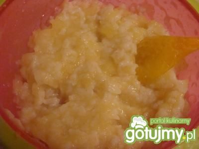 Ryż z jabłkiem gruszką i cynamonem Ryż z jabłkiem gruszką i cynamonem