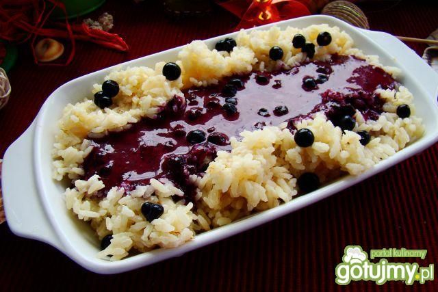 Ryż z jagodami  Ryż z jagodami
