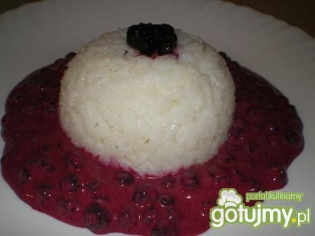Ryż z jagodami