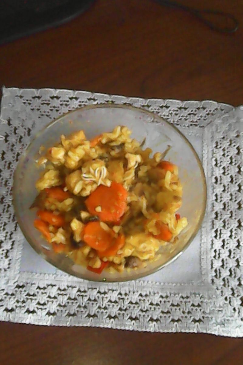 Ryż z kurczakiem i pieczarkami 