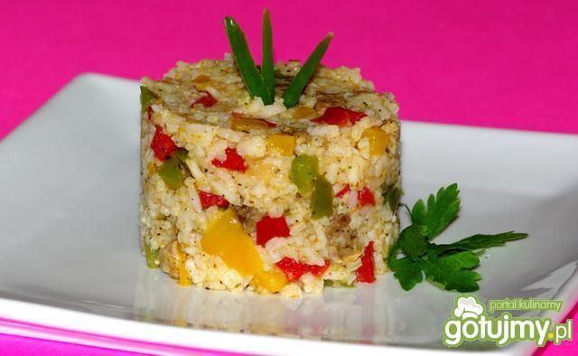 Ryż z łopatką i papryką Ryż z łopatką i papryką