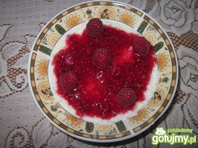 Ryż z malinami. Ryż z malinami.