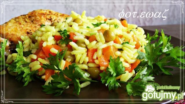 Ryż z marchewką i gorszkiem