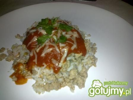 Ryż z mięsem mielonym