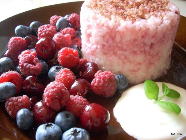 Ryż z owocami  Ryż z owocami