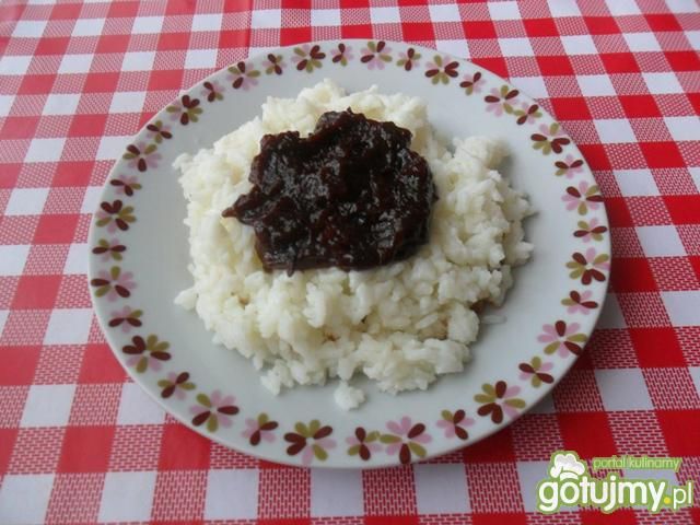 Ryż z powidłami  Ryż z powidłami