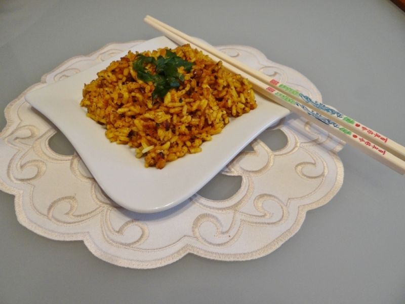 Ryż z przyprawami we Megg