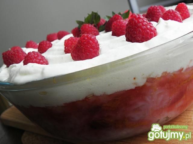 Ryż zapiekany na słodko.