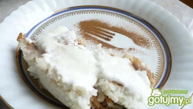 Ryż zapiekany z jabłkami Ryż zapiekany z jabłkami