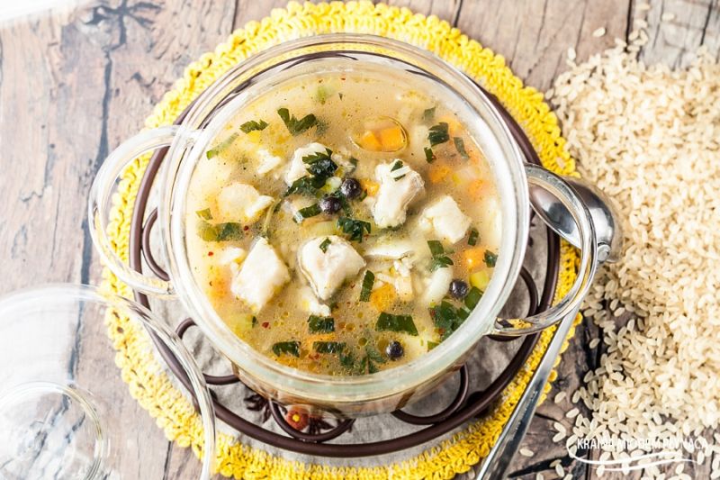 Ryżanka z dorszem Ryżanka z dorszem