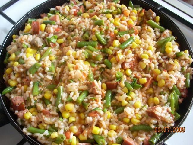 Ryżotto na winie...