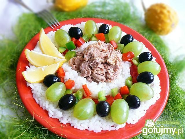 Ryżowa sałatka cytrynowa