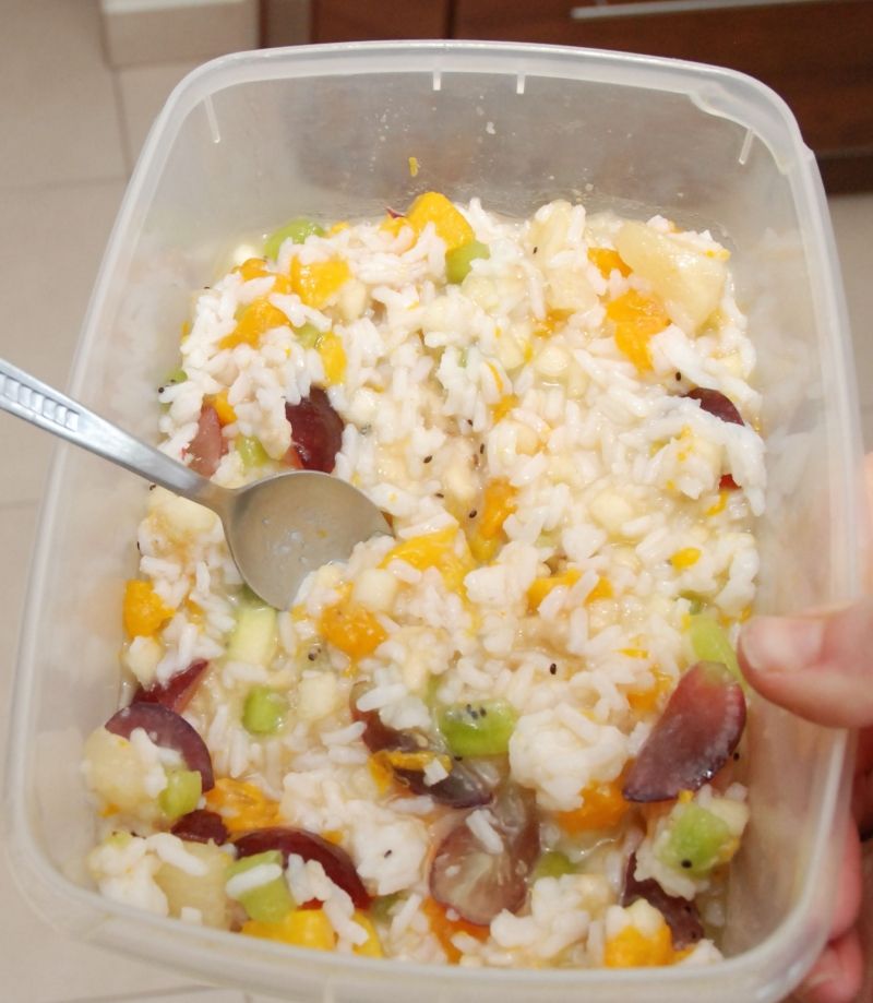 Ryżowa sałatka owocowa