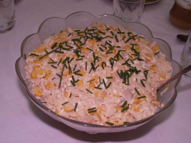 Ryżowa sałatka z selerem konserwowym ala gyros 