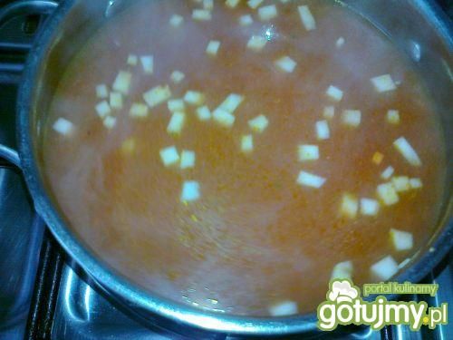 Ryżowa zupa pomidorowa z pulpetami