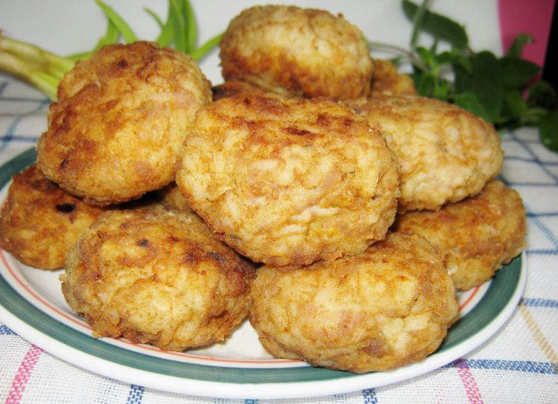 Ryżowce z mięsem drobiowym