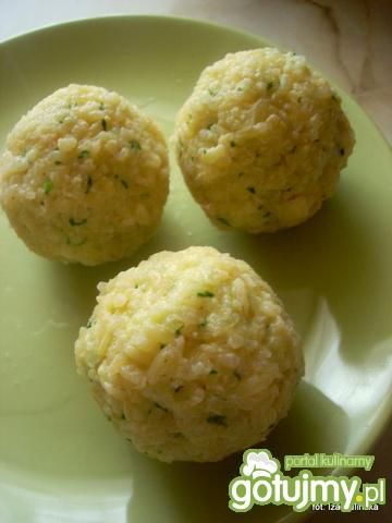 Ryżowe kule a'la knedle  Ryżowe kule a'la knedle