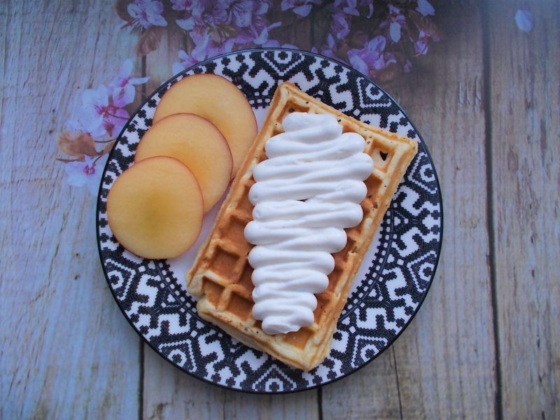 Ryżowo-jogurtowe gofry bez glutenu  Ryżowo-jogurtowe gofry bez glutenu