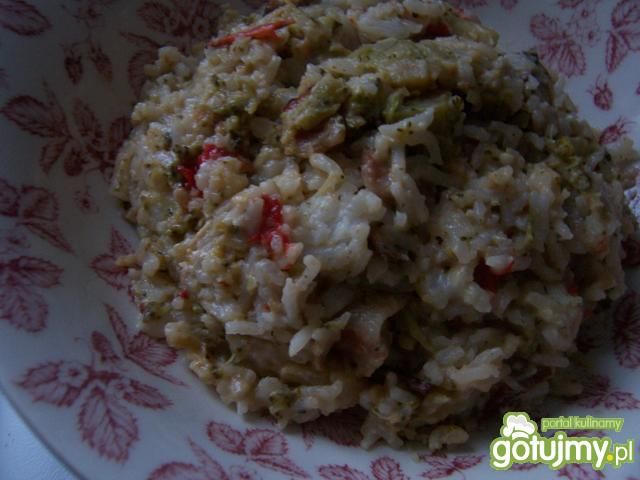 Ryżowy misz-masz z warzywami i boczkiem Ryżowy misz-masz z warzywami i boczkiem