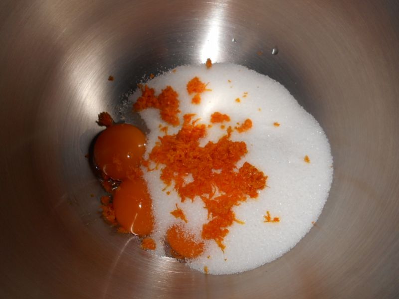 Ryżowy sernik z pomarańczami