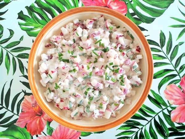 Rzodkiewki z jogurtem pk