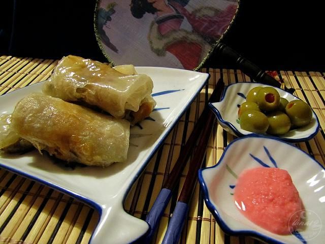 Sajgonki z czerwoną soczewicą