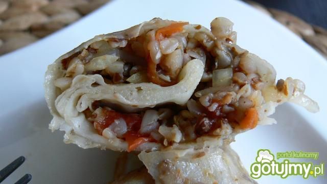 Sajgonki z kaszą gryczaną Sajgonki z kaszą gryczaną