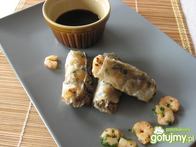 Sajgonki z krewetkami